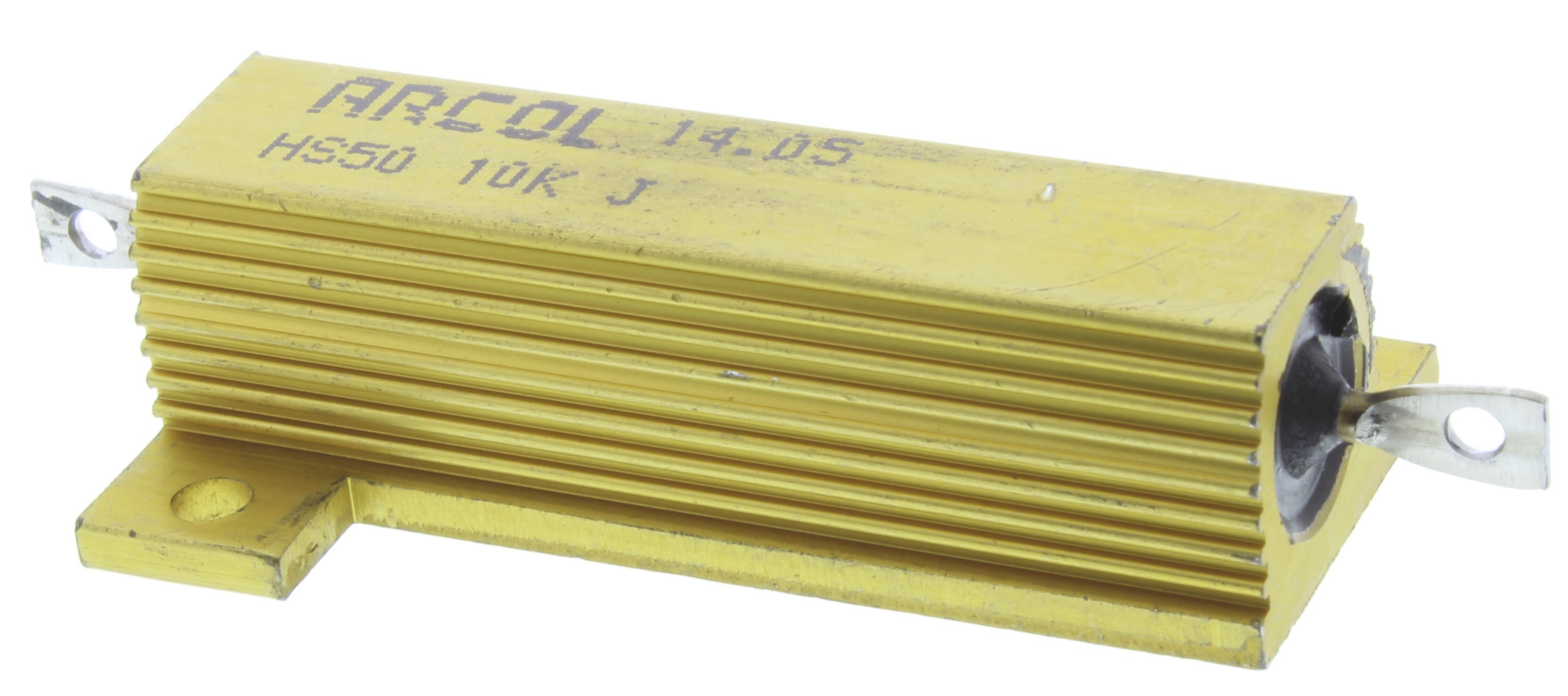 Arcol HS50 10K J, 10 kΩ 50 W Wirewound Chassis Mount Resistor ±5 %