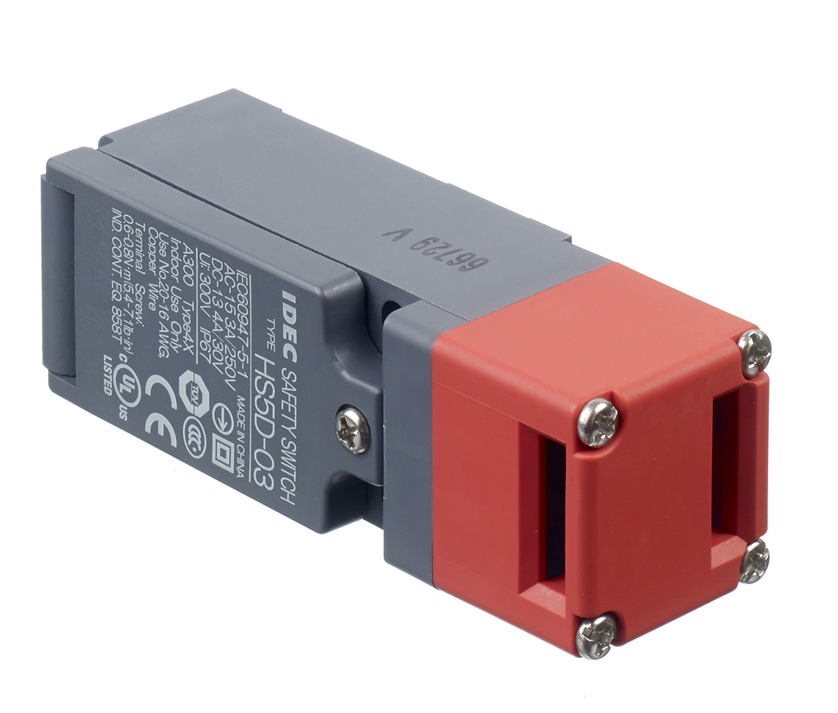 Idec HS5D Safety Interlock Switch, Handle Actuator Included, Interlock