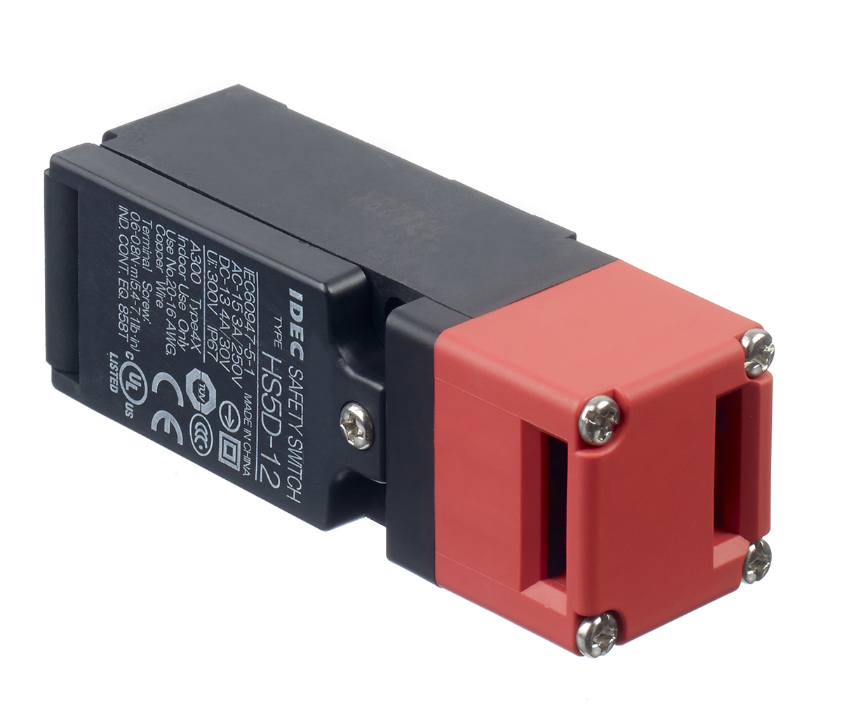 Idec HS5D Safety Interlock Switch, Handle Actuator Included, Interlock