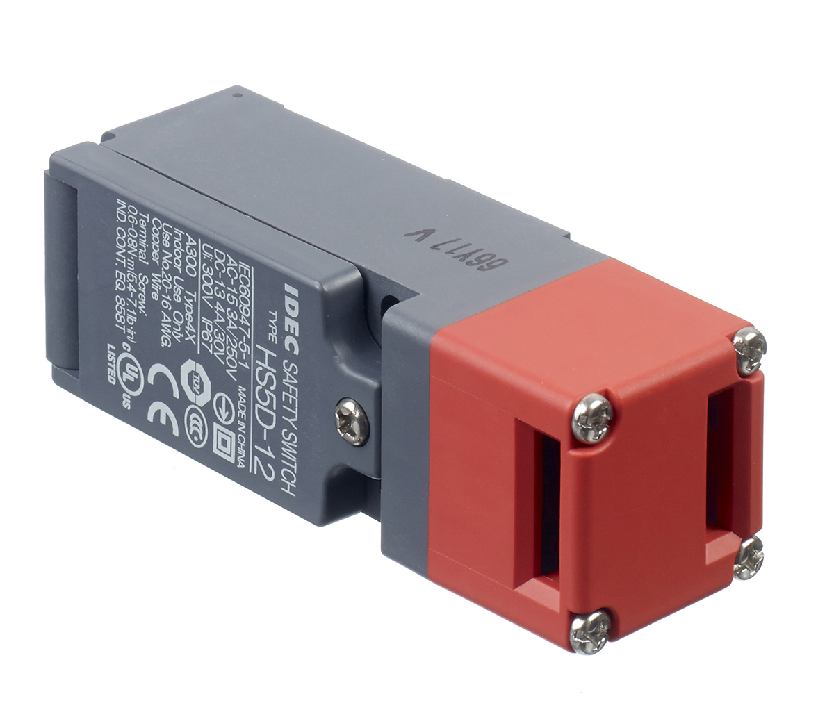 Idec HS5D Safety Interlock Switch, Handle Actuator Included, Interlock
