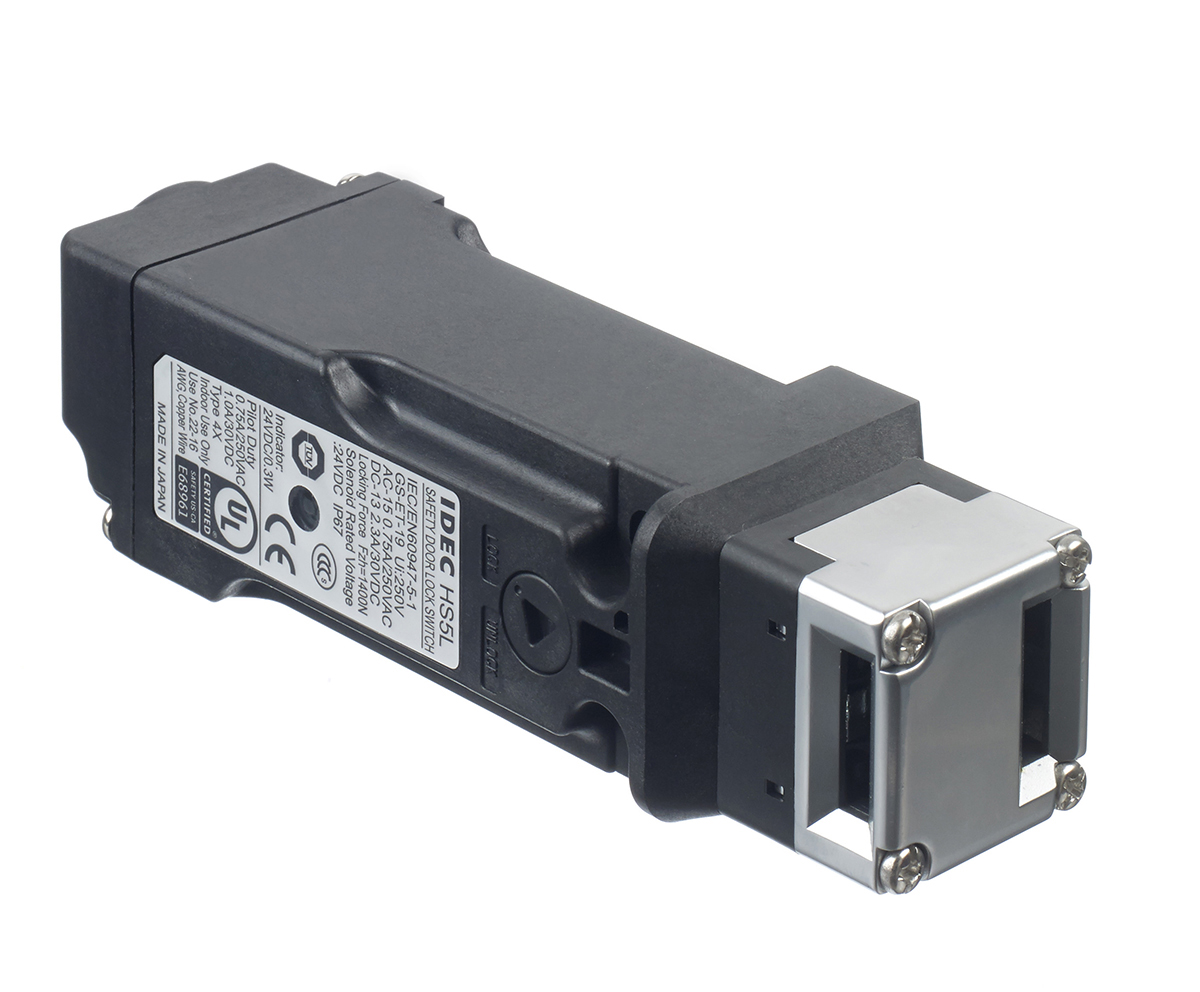 Idec HS5L Safety Interlock Switch, Keyed Actuator Included, Spring Lock