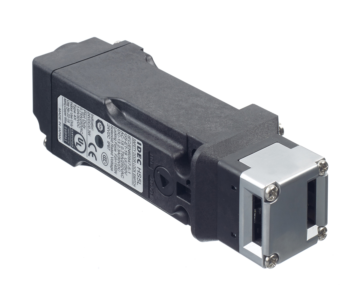 Idec HS5L Safety Interlock Switch, Keyed Actuator Included, Spring Lock