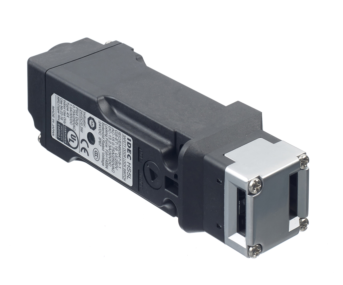 Idec HS5L Safety Interlock Switch, Key Actuator Included, Spring Lock