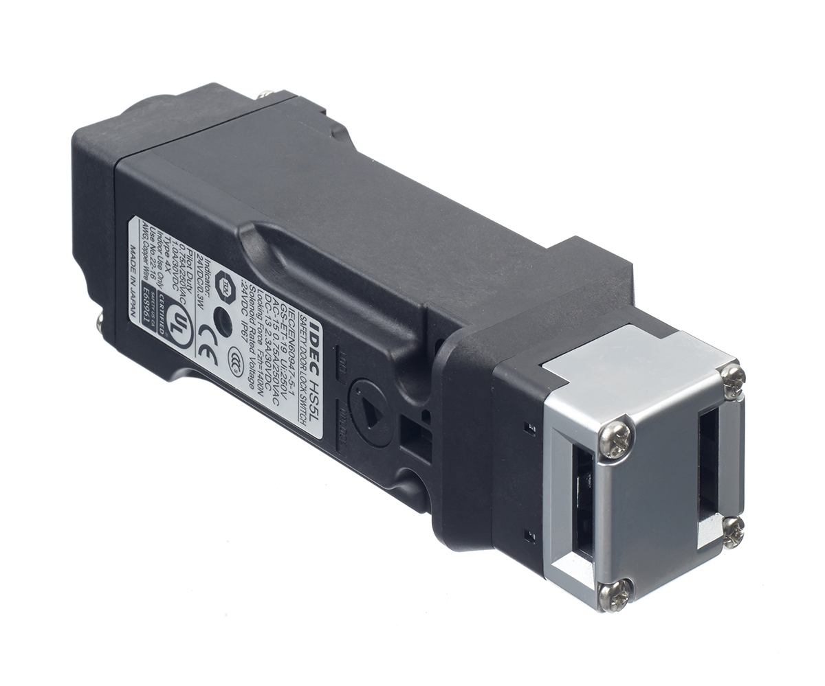 Idec HS5L Safety Interlock Switch, Keyed Actuator Included, Solenoid Lock