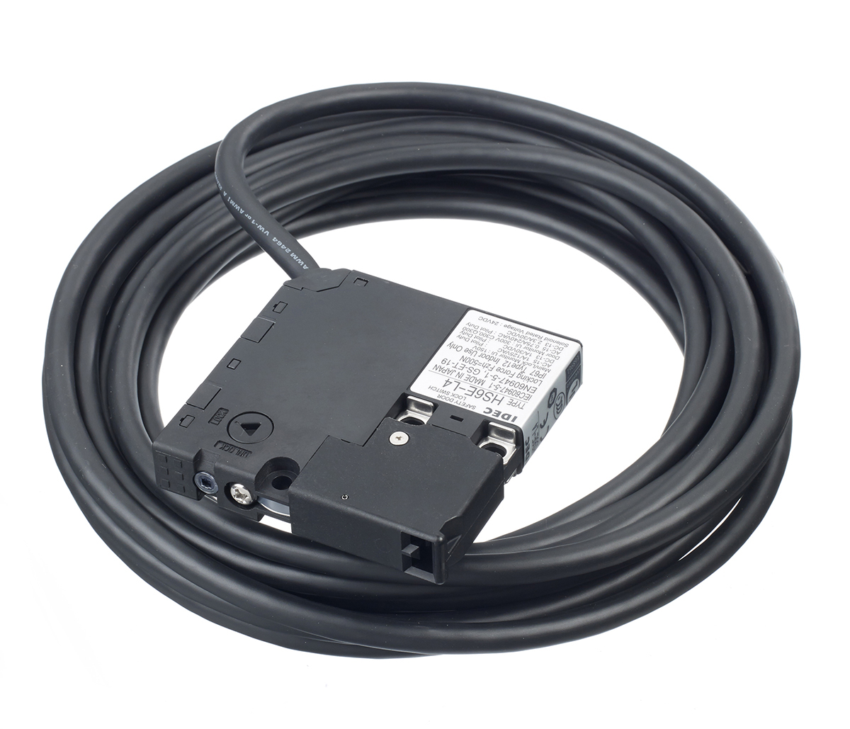 Idec HS6E Safety Interlock Switch, Keyed Actuator Included, Spring Lock