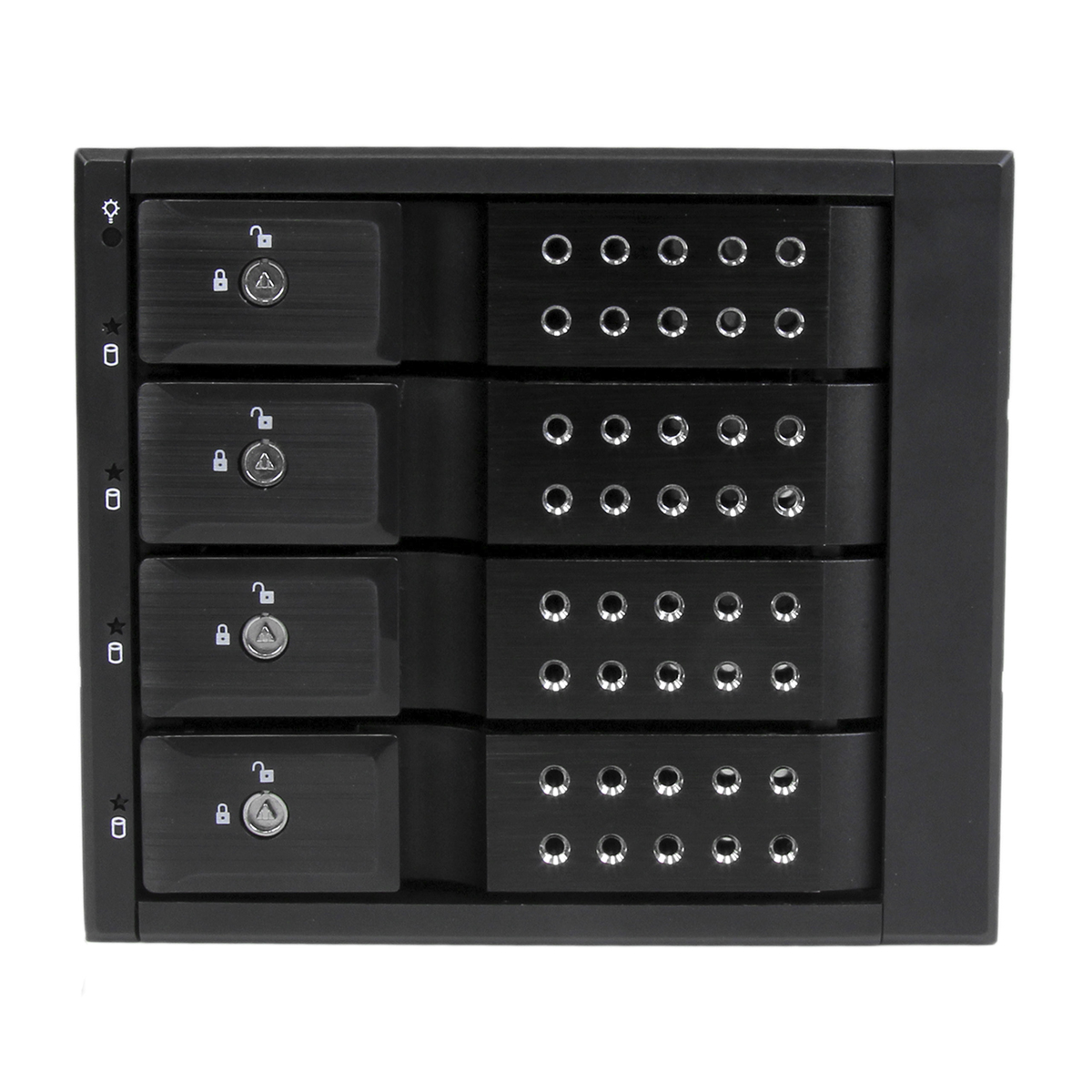 hsb4satsasba StarTech.com 3.5 in Mobile Rack Backplane 197 x 124 x 145 mm SATA