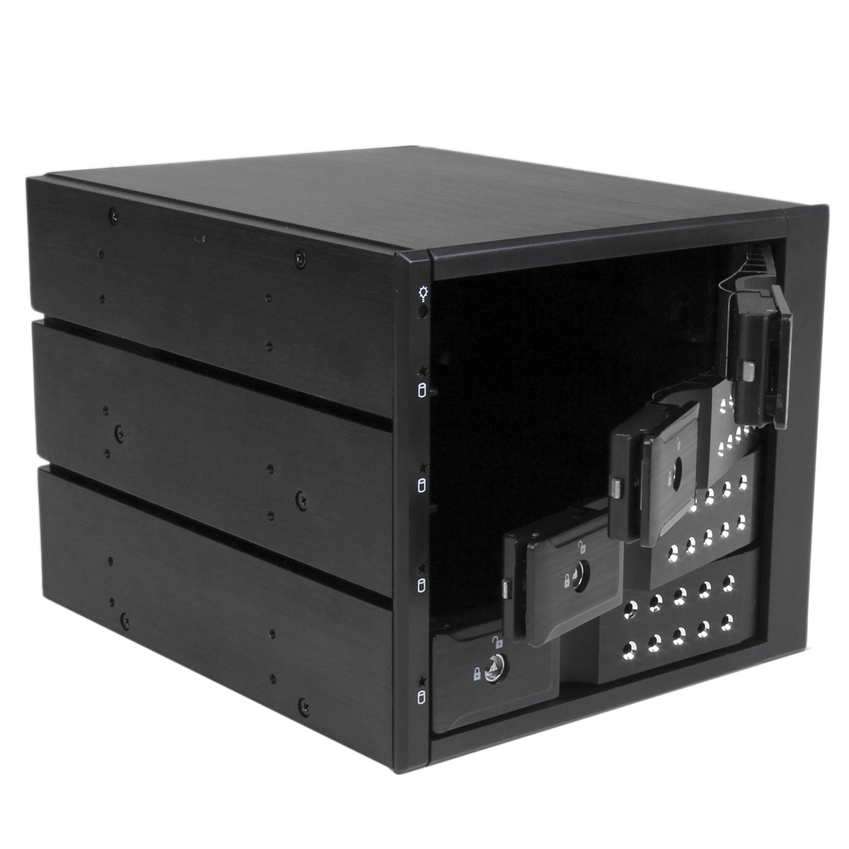 hsb4satsasba StarTech.com 3.5 in Mobile Rack Backplane 197 x 124 x 145 mm SATA
