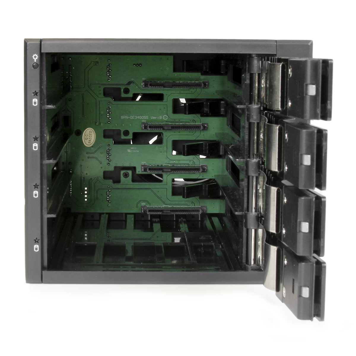 hsb4satsasba StarTech.com 3.5 in Mobile Rack Backplane 197 x 124 x 145 mm SATA