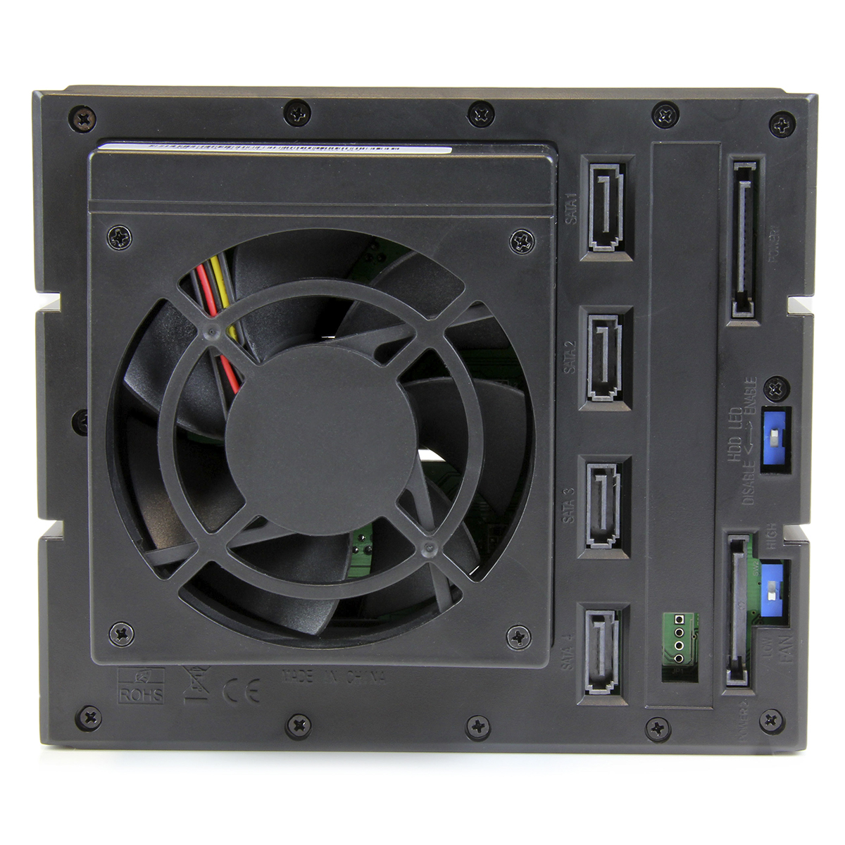 hsb4satsasba StarTech.com 3.5 in Mobile Rack Backplane 197 x 124 x 145 mm SATA