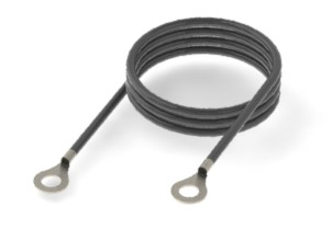 Arcol H07Z-R Series Black Hook Up Wire, 12 AWG, 19, 500 mm, Thermoplastic, HSC500-6-BLACK