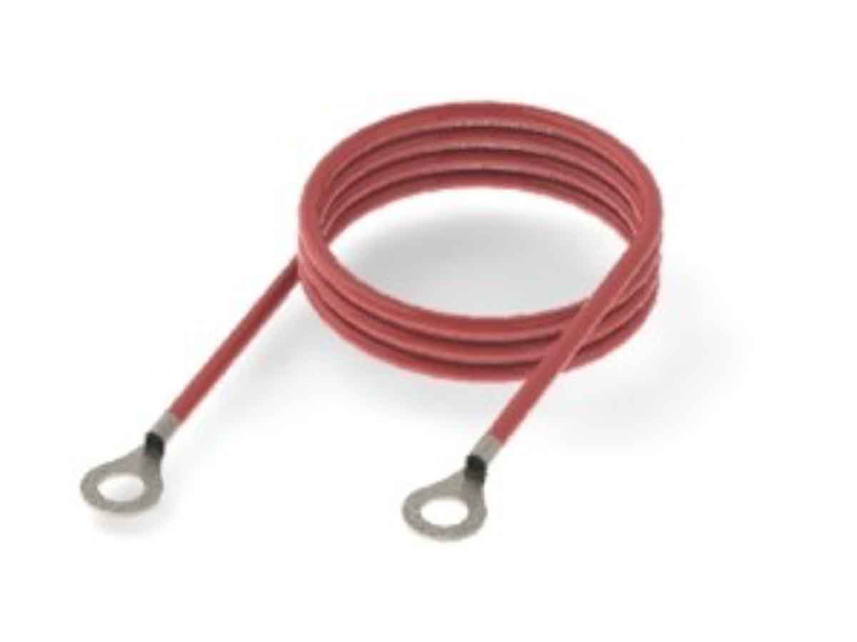 Arcol H07Z-R Series Red Hook Up Wire, 12 AWG, 19, 500 mm, Polytetrafluoroethylene, HSC500-6-RED