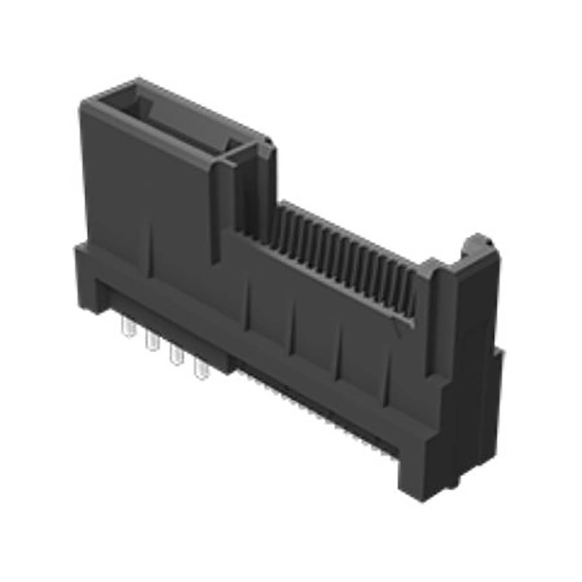 Samtec HSEC8-140-01-S-RA Series Right Angle Edge Connector Female, Surface Mount, 80-Contacts, 0.8 mm Pitch, 2 Row,