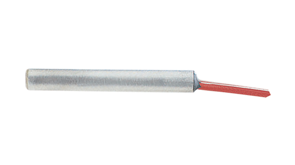 Heraeus PT100 Temperature Probe 3 mm Dia, 22 mm Long, 2 Wire, 260 °C Max