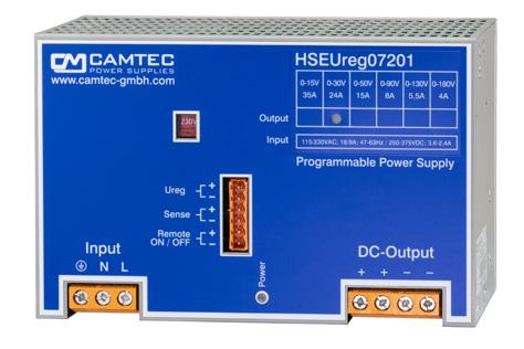 Camtec Bench Power Supply 0 V to  180V, 4 A Max