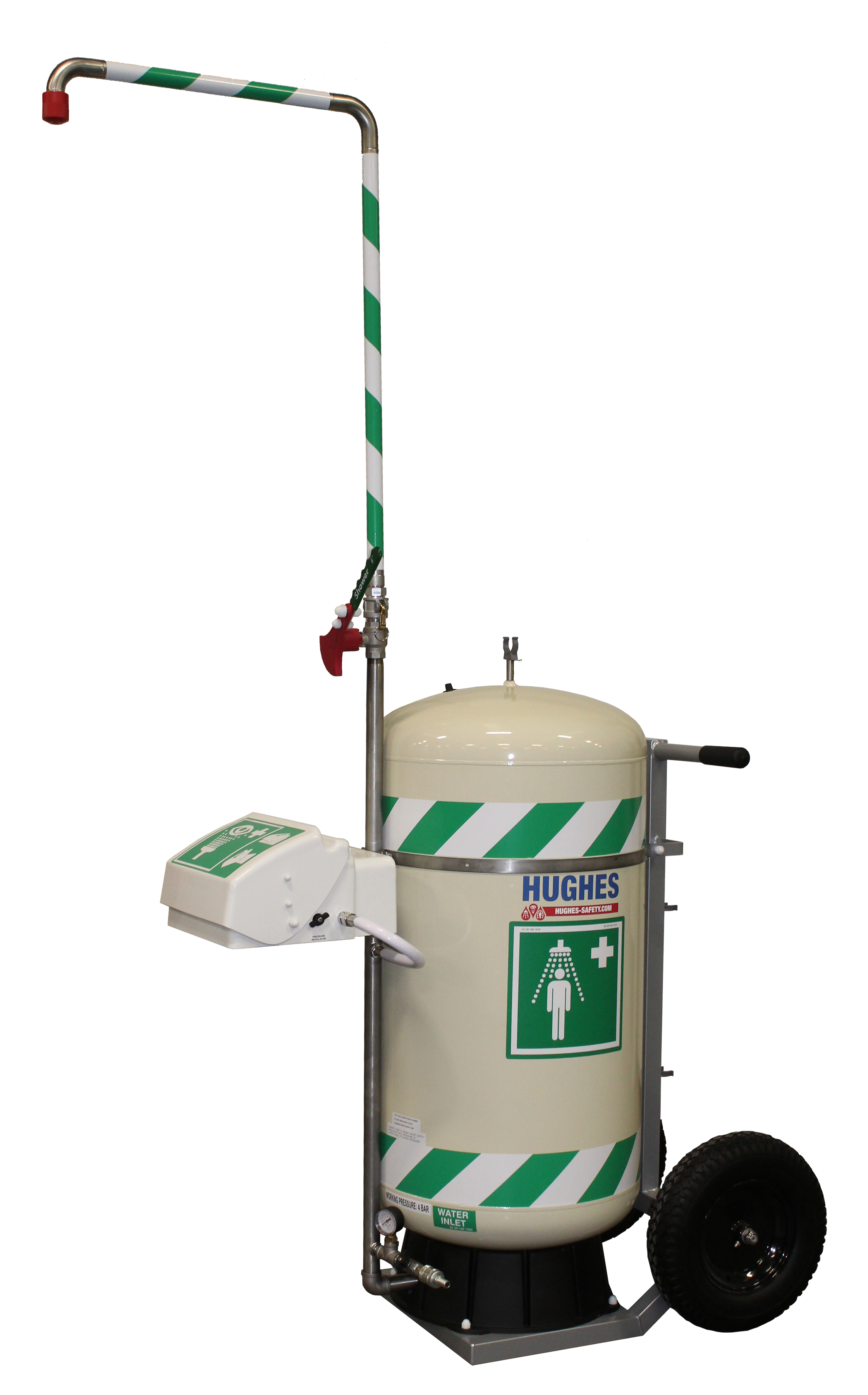 Hughes Wall Emergency Shower Eye Wash Unit