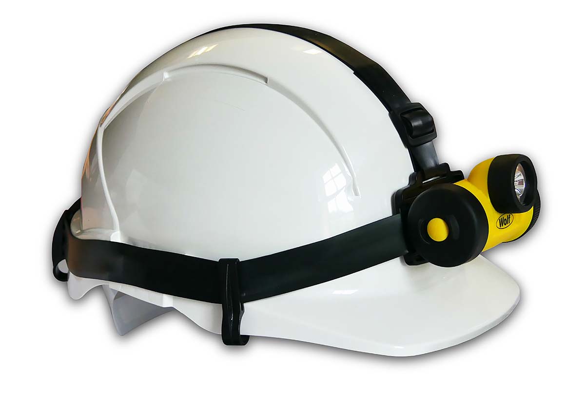 ht-650 Wolf Safety HT-650 ATEX, IECEx LED Head Torch 130 lm 2.5 m Range