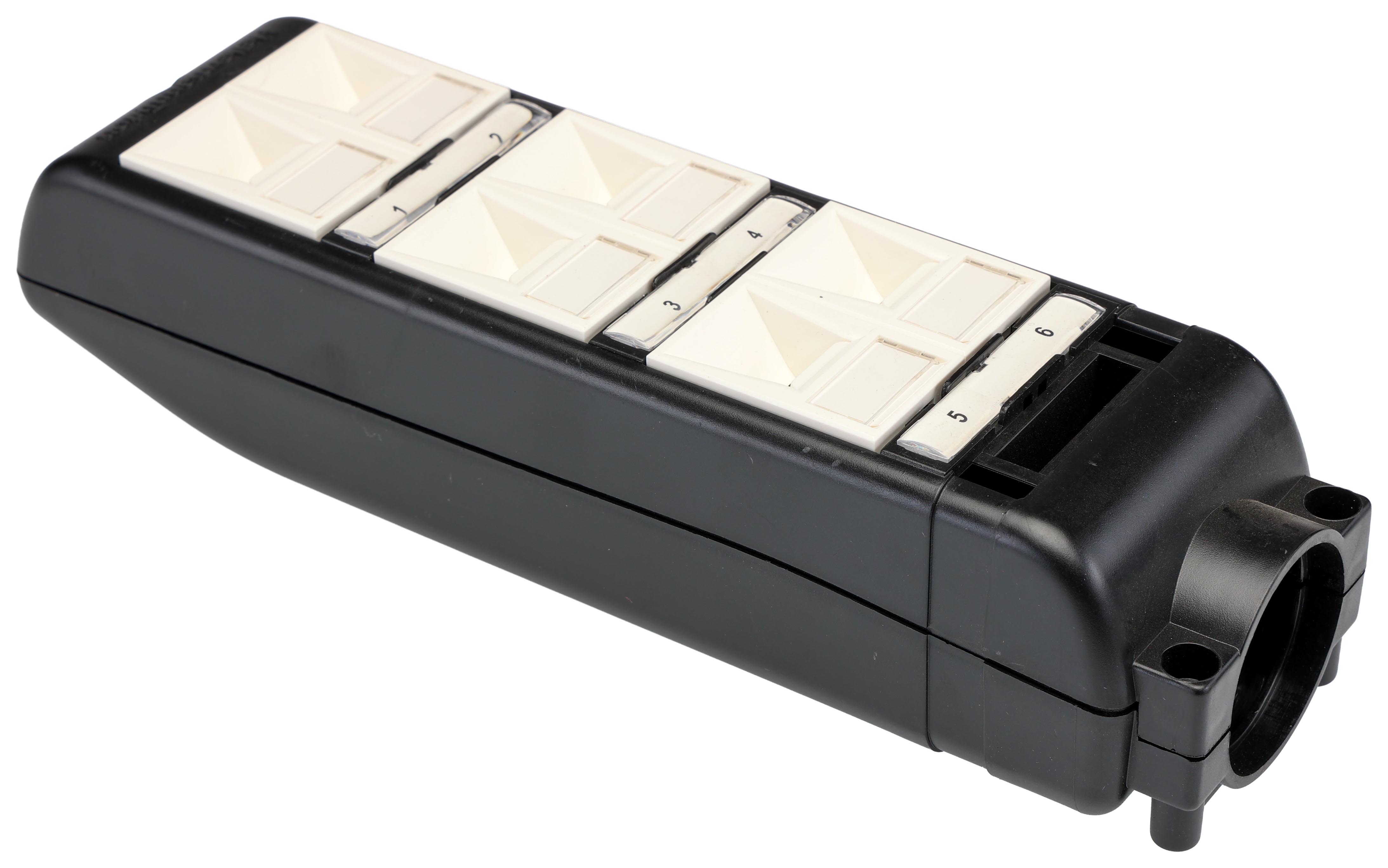 ht-pod-34mm-6p HellermannTyton Connectivity HT Series RJ Patch Panel