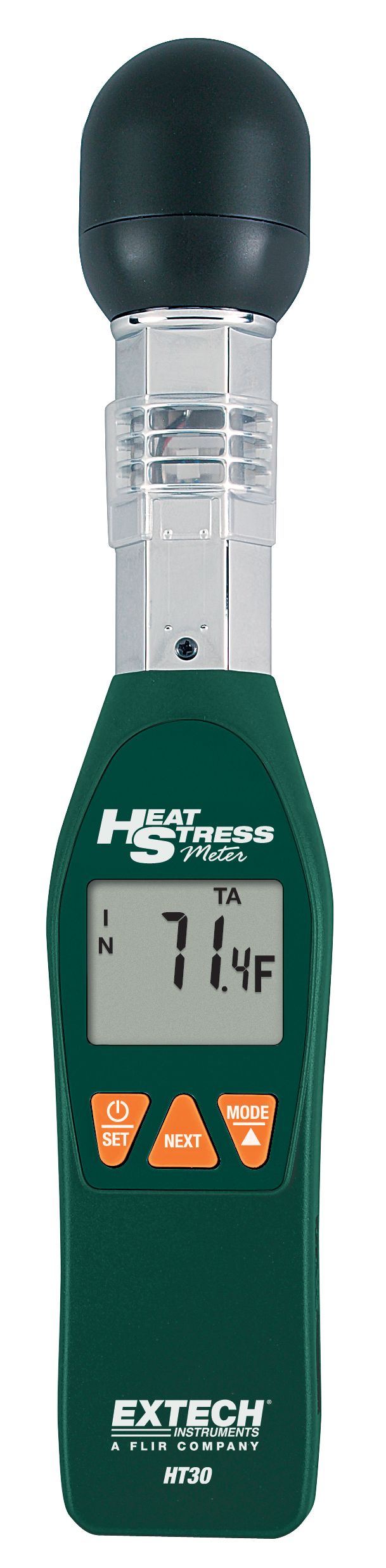 Extech HT30 Hygrometer, ±3 % Accuracy, 80 °C Max, 100 %RH Max
