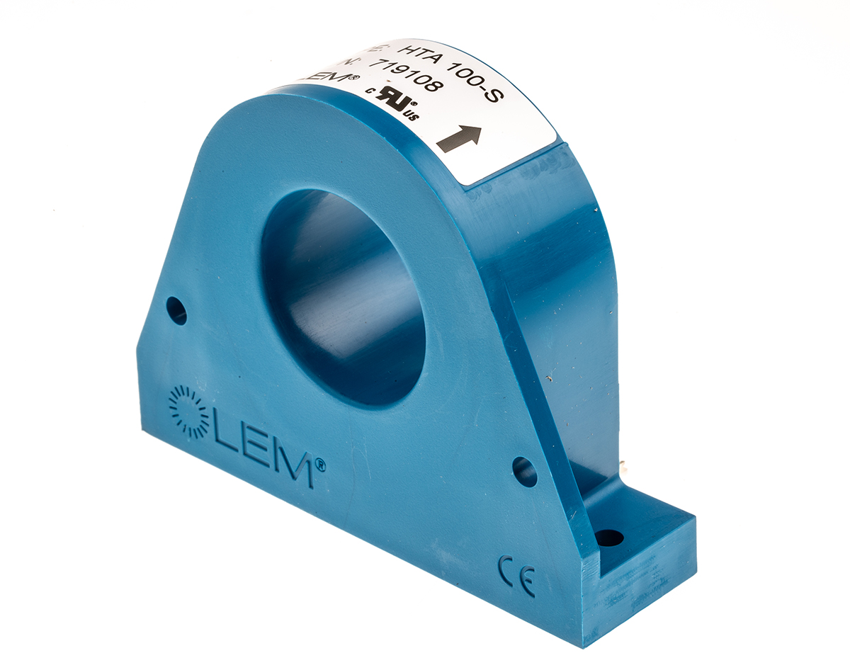 LEM HTA 100 .. 1000-S Series Current Transformer 100 A 15V 32 mm Bore
