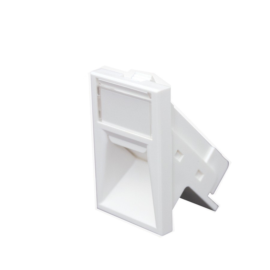 HellermannTyton Connectivity HTC Series, Straight 12 Way RJ45 Snap-In Straight Entry Wall