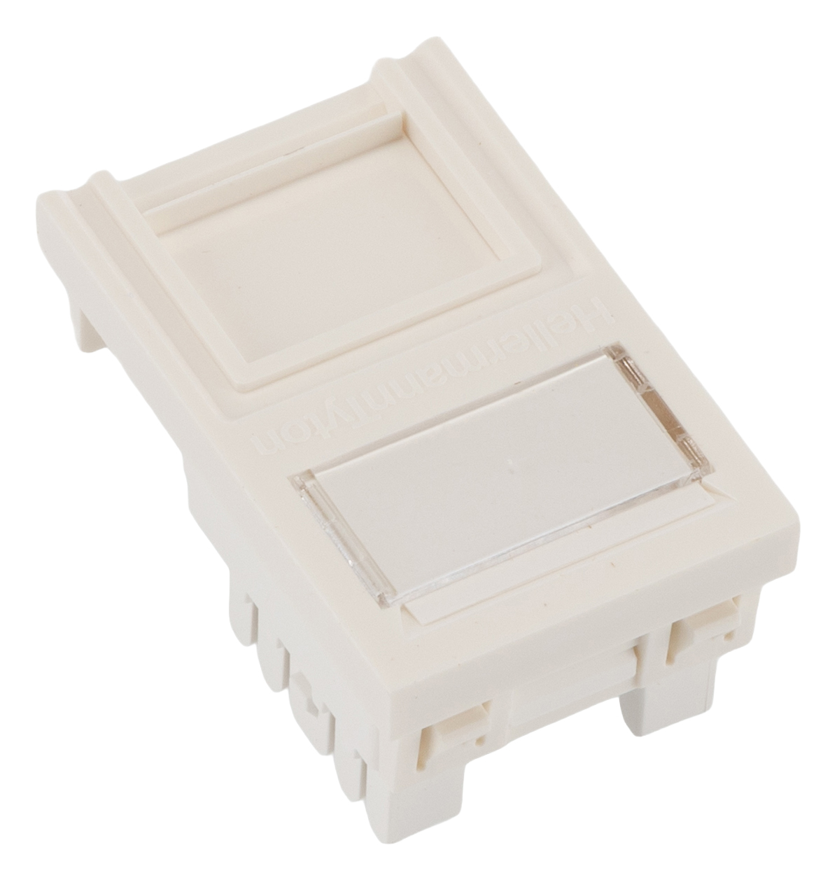 htc-c6u-6c50wh HellermannTyton Connectivity HTC Cat6 Module, Unshielded Shielding
