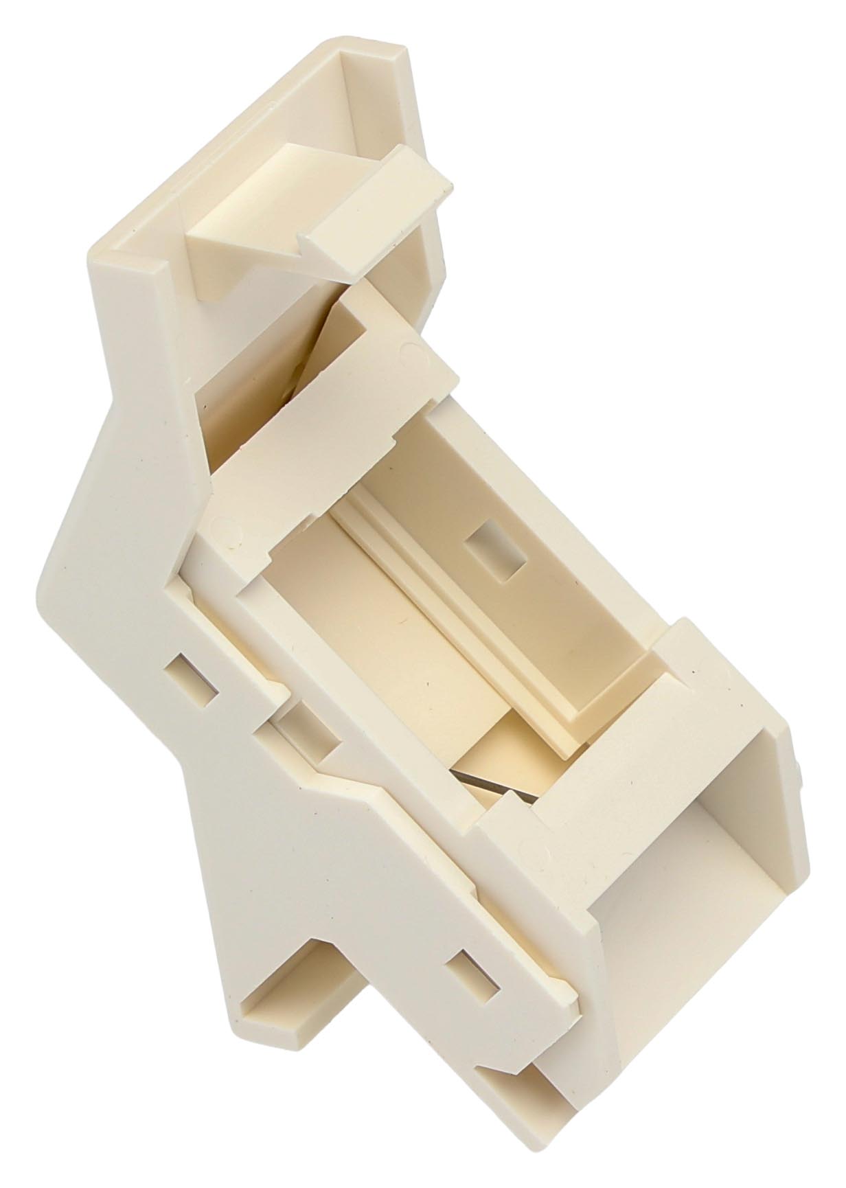 htc-ema50wh HellermannTyton Connectivity HTC Series, Straight 12 Way RJ45 Snap-In Straight Entry Wall