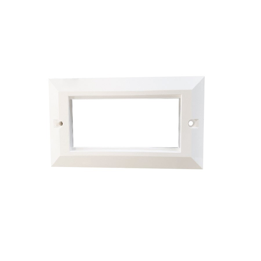 HellermannTyton Connectivity HTC Series, Straight RJ45 Double Gang Faceplate