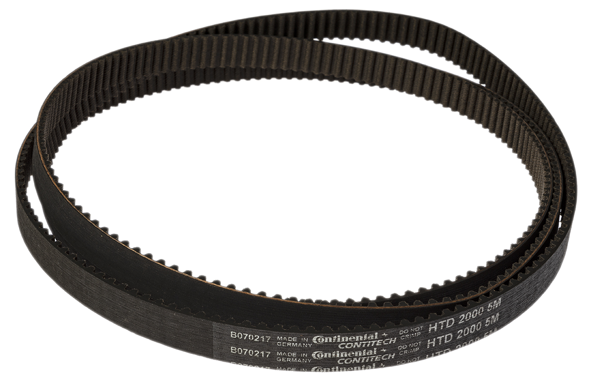 Contitech HTD 2000-5M-15 Timing Belt 400 Teeth, 2 m Length, 15 mm Width