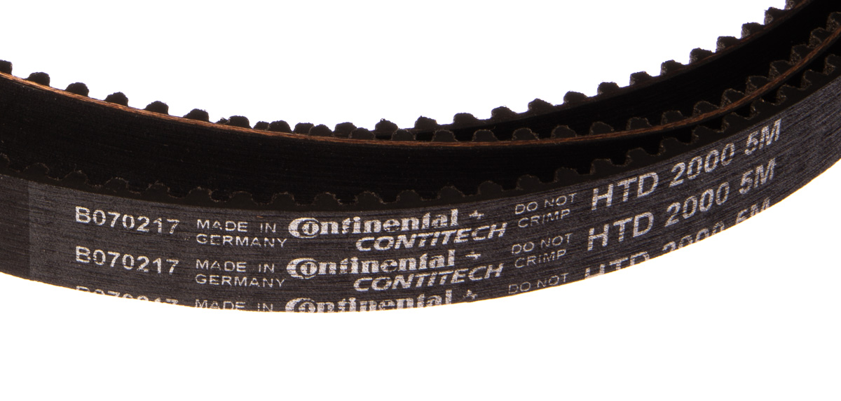 htd-2000-5m-15 Contitech HTD 2000-5M-15 Timing Belt 400 Teeth, 2 m Length, 15 mm Width