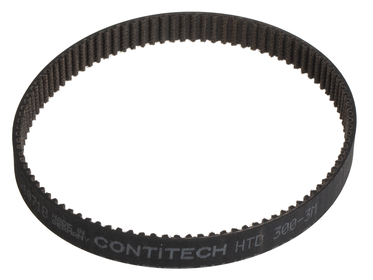 Contitech HTD 300-3M-09 Timing Belt 100 Teeth, 300 mm Length, 9 mm Width