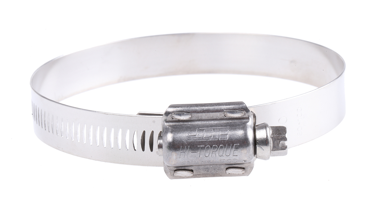 HI-TORQUE Stainless Steel Slotted Hex Worm Drive 100 mm ID
