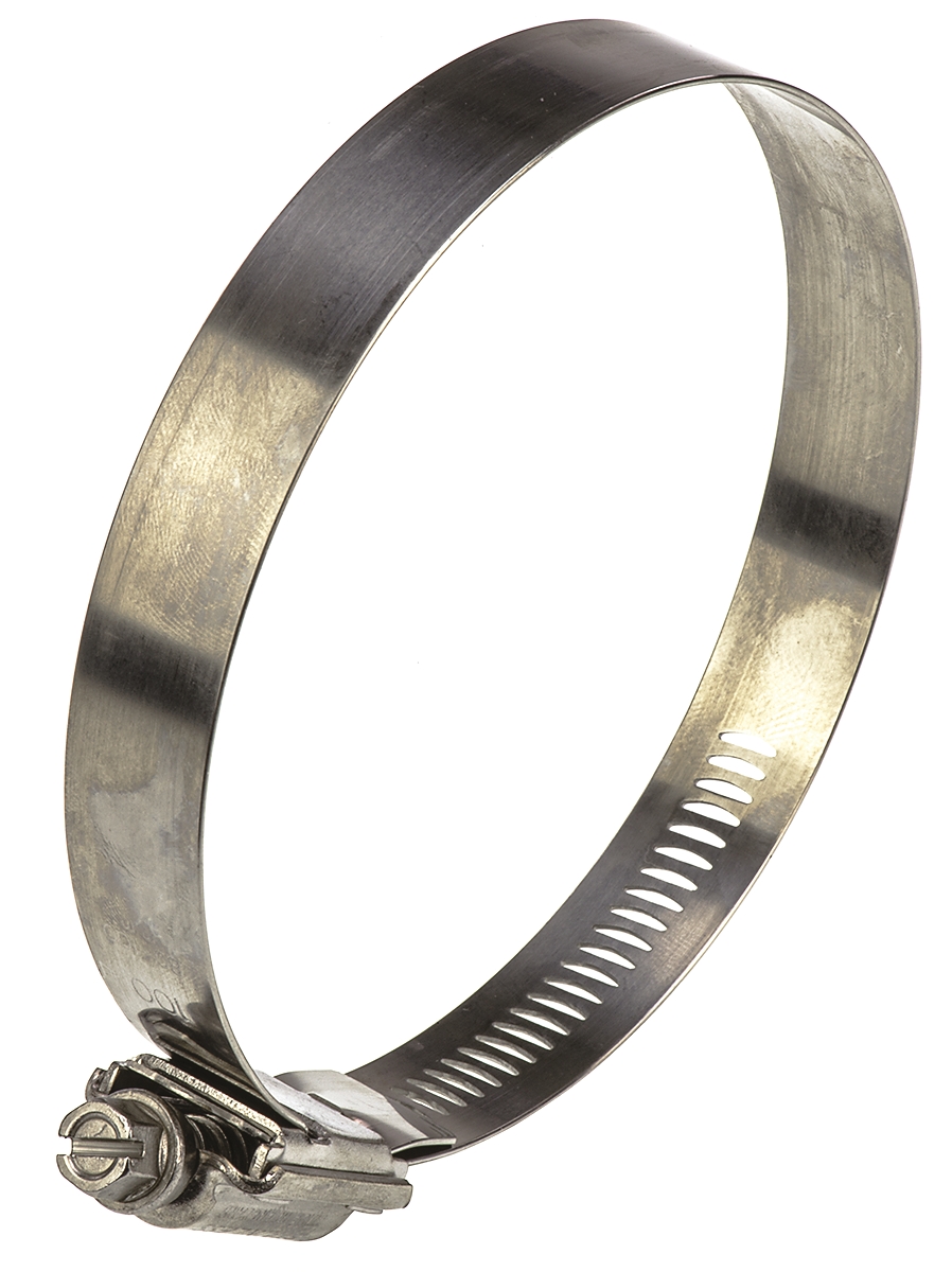 htm100p HI-TORQUE Stainless Steel Slotted Hex Worm Drive 100 mm ID