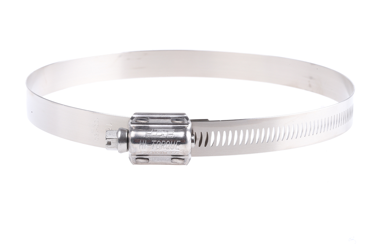 HI-TORQUE Stainless Steel Slotted Hex Worm Drive 160 mm ID