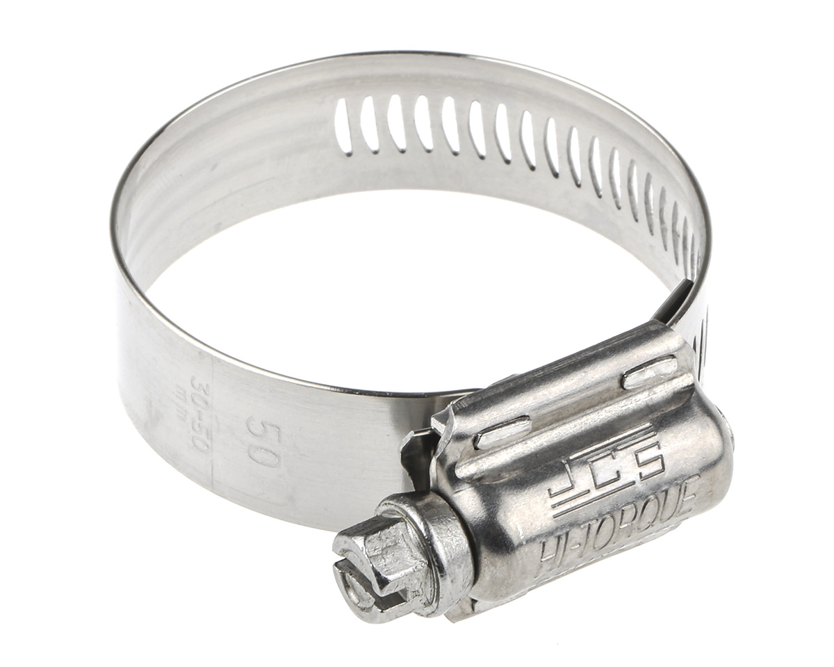 HI-TORQUE Stainless Steel Slotted Hex Worm Drive 50 mm ID