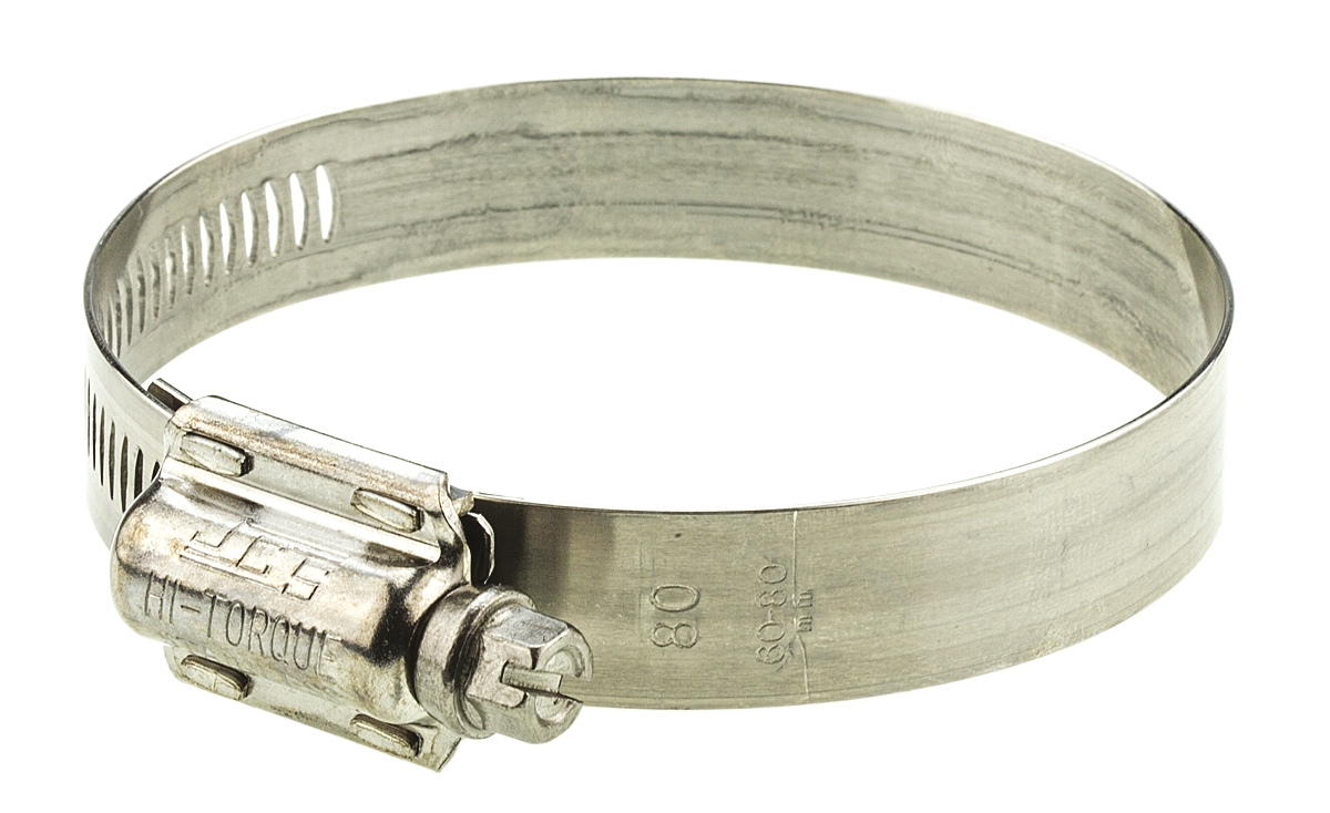 HI-TORQUE Stainless Steel Slotted Hex Worm Drive 80 mm ID