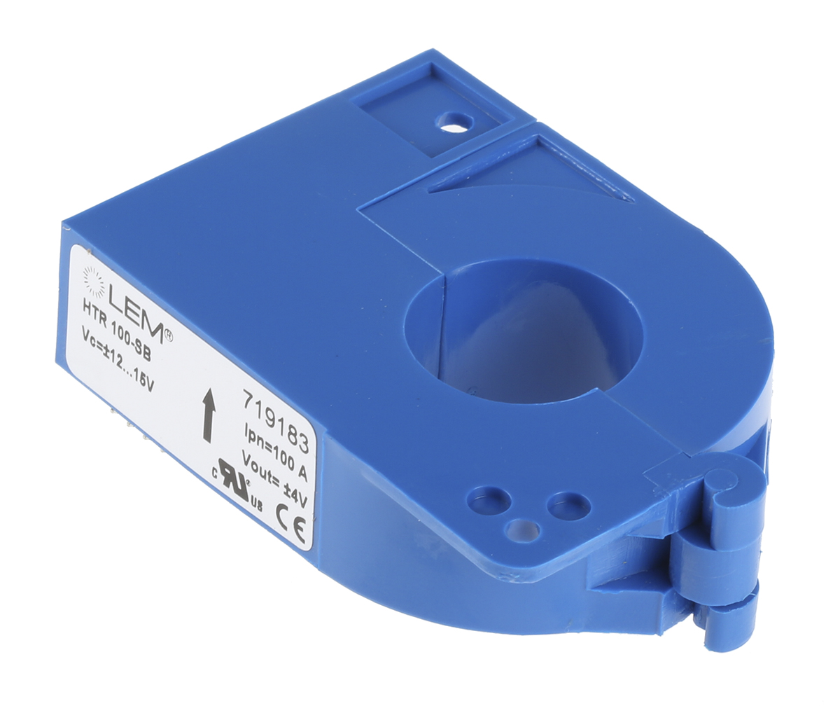 LEM HTR 50 to 500-SB Series Current Transformer 100 A 12V, 15 V 21 mm Bore