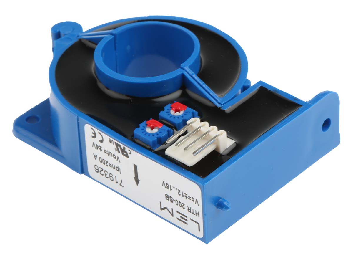 htr-200-sb LEM HTR 50 to 500-SB Series Current Transformer 200 A 12V, 15 V 21 mm Bore