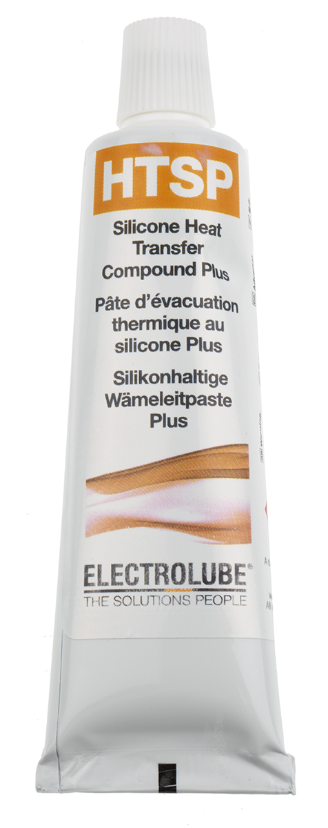 Electrolube Metal Oxide Thermal Grease, 3 W/mK, Tube