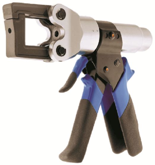 MECATRACTION HVD HVD35CP Crimp Tool for Tubular Terminals and Copper Sleeves