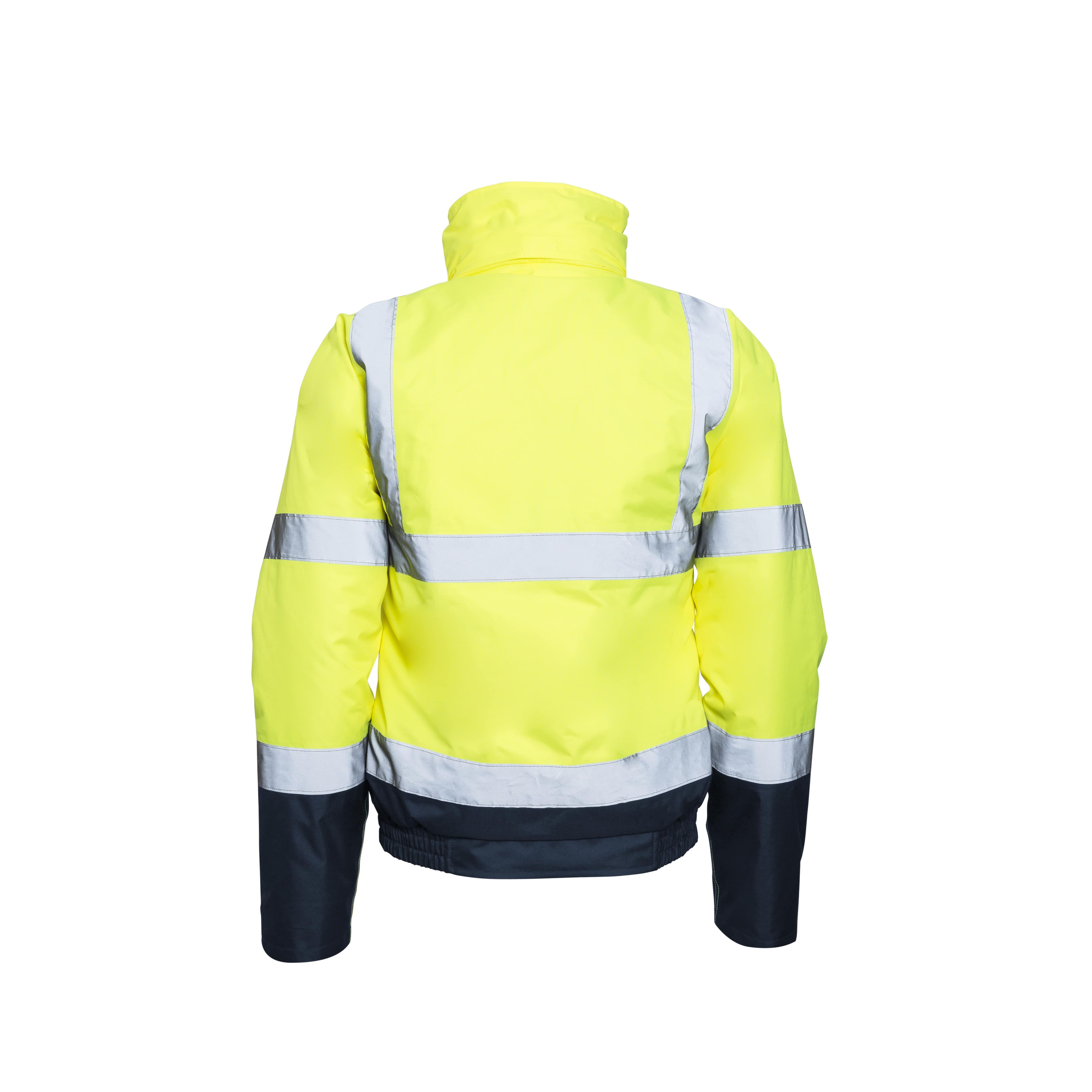 hvflayl Active Gear HVFLAY Yellow, Navy Unisex Hi Vis Jacket, L