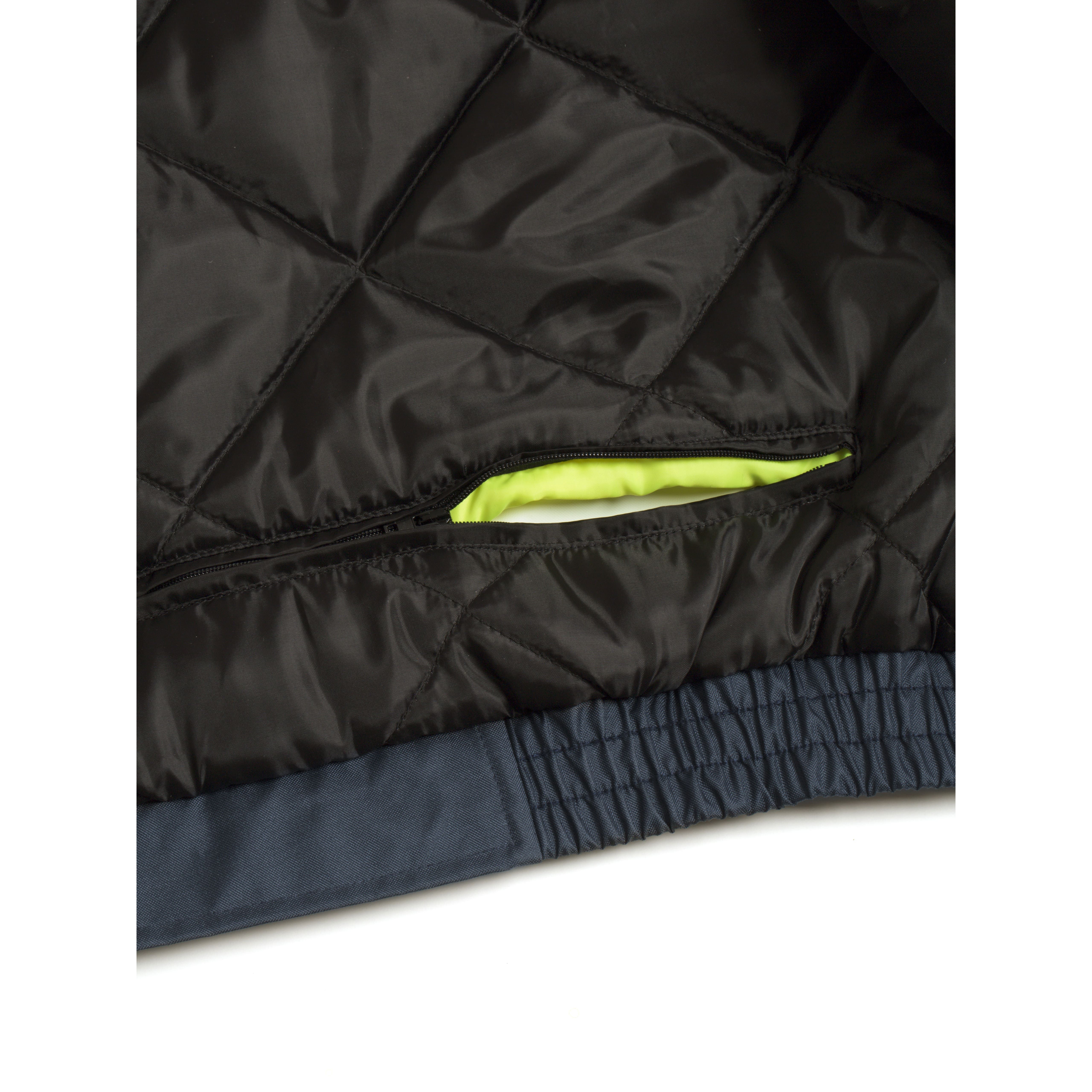 hvflays Active Gear HVFLAY Yellow, Navy Unisex Hi Vis Jacket, S
