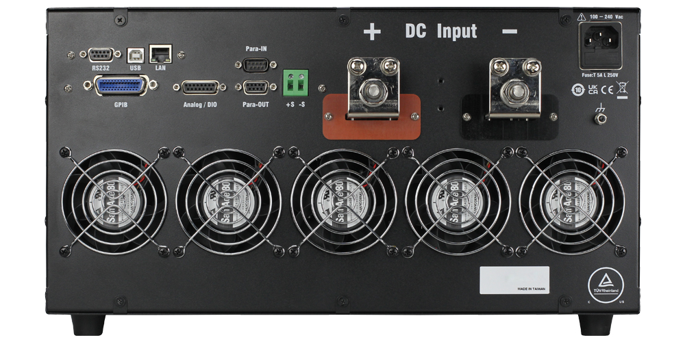 hvl100050 BK Precision HVL Series Electronic DC Load, 6 kW, 1000 V, 50 A