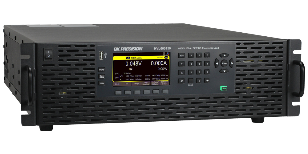 hvl80075 BK Precision HVL Series Electronic DC Load, 3 kW, 800 V, 75 A