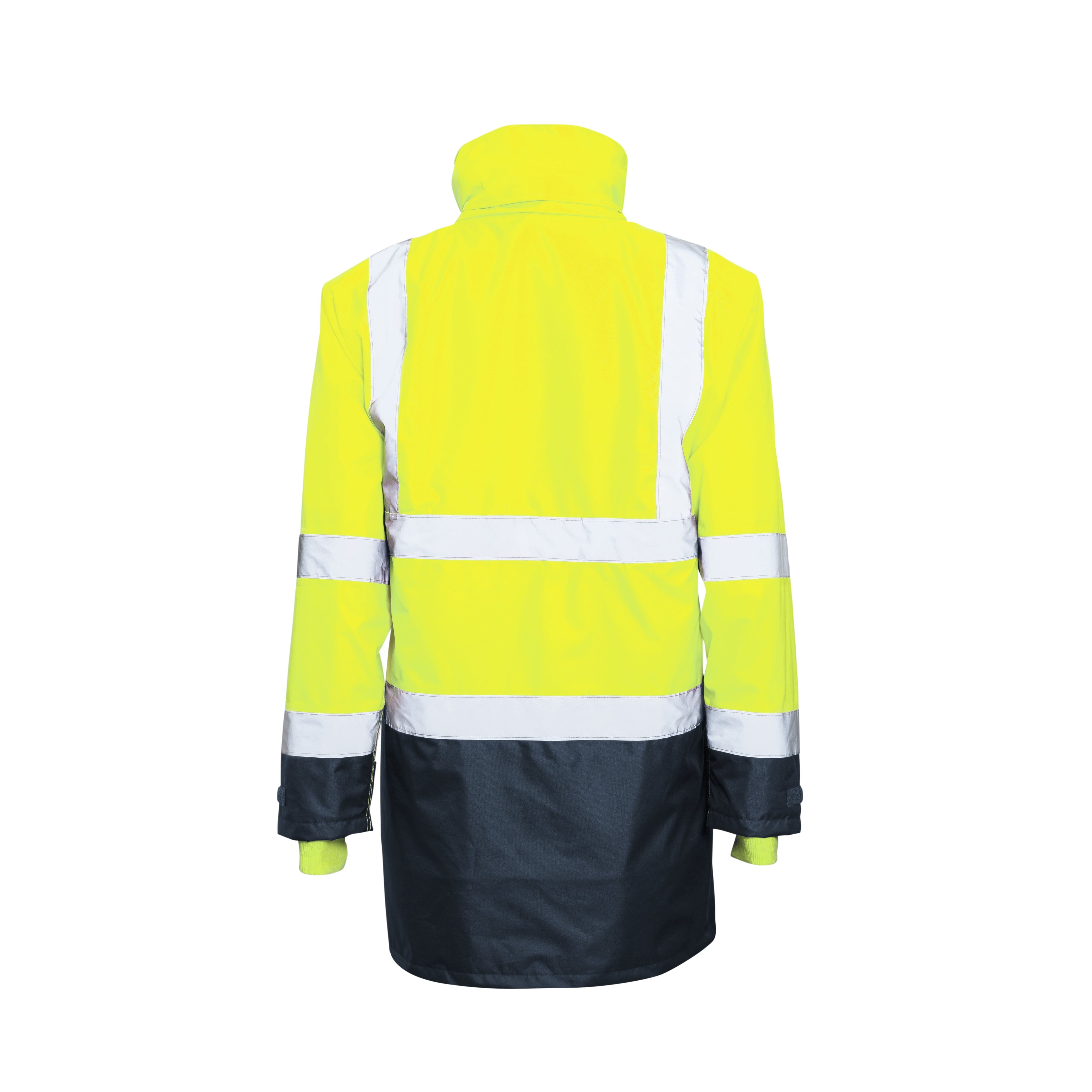 hvrefym Active Gear HVREFY Navy, Yellow Unisex Hi Vis Jacket, M