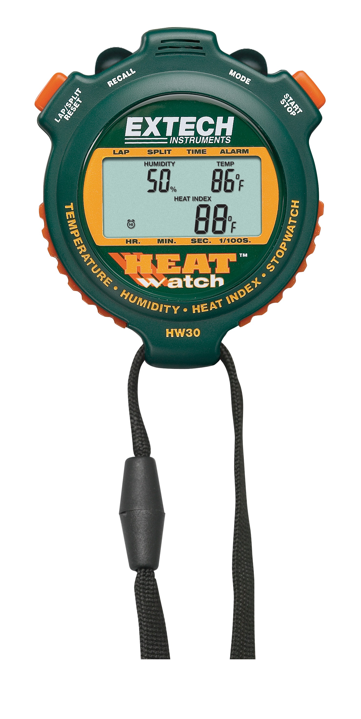 Extech Hygrometer Humidity and Temperature Heat Watch for Use with Sporting Events
