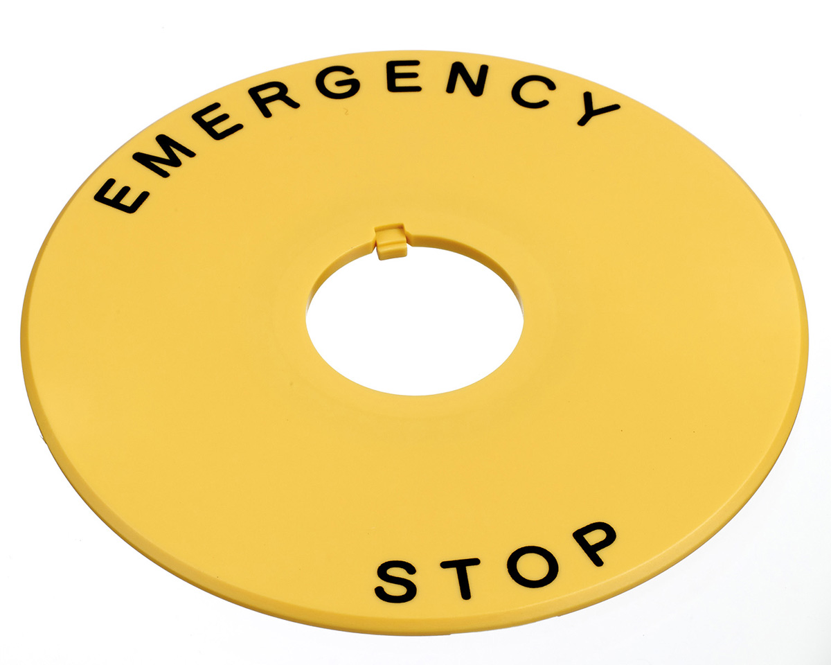 Idec Name Plate for Use with XW Series