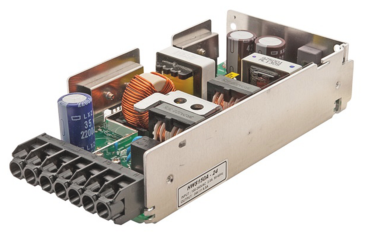 TDK-Lambda Switching Power Supply, HWS-150A-24/HD 24V dc, 6.5A, 156 W, Input 85V ac to  370 V dc, 265V ac