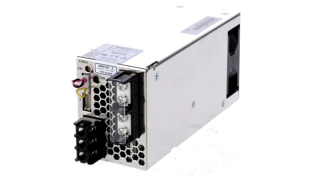 TDK-Lambda Switching Power Supply, HWS-300-5 5V, 300A, 7 A, 300 W, Input 85V to  265V