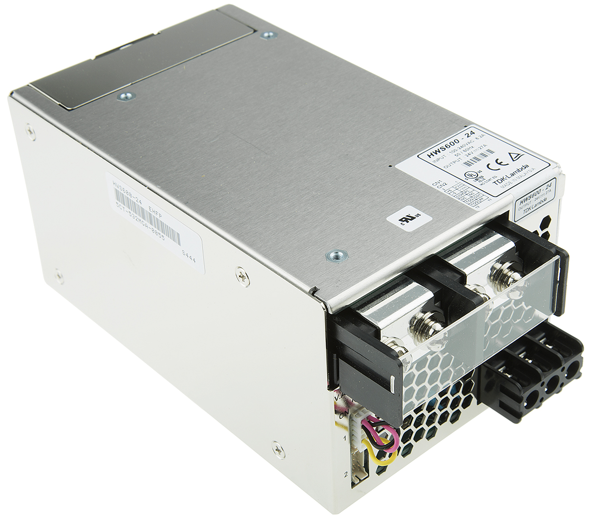 TDK-Lambda Switching Power Supply, HWS600-24 24V dc, 27A, 648 W, Input 85V ac to  330 V dc, 265V ac