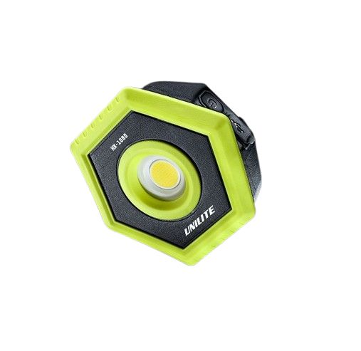 hx-1080 Unilite Rechargeable COB LED Work Lamp Work Light, 1080 lm, USB Type C Plug, 3.7V, IP65